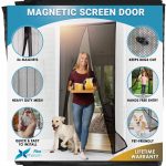 Flux Phenom Reinforced Magnetic Screen Door 